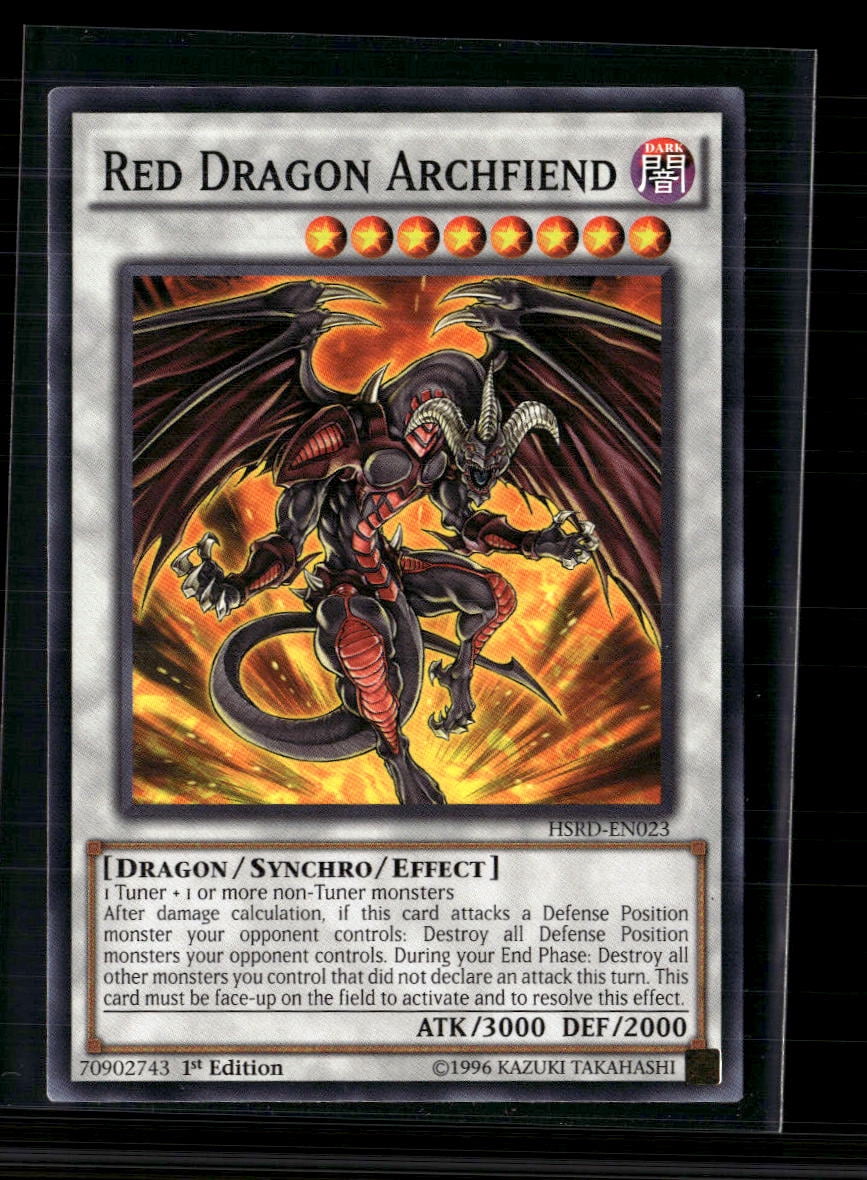 Red Dragon Archfiend Yugioh