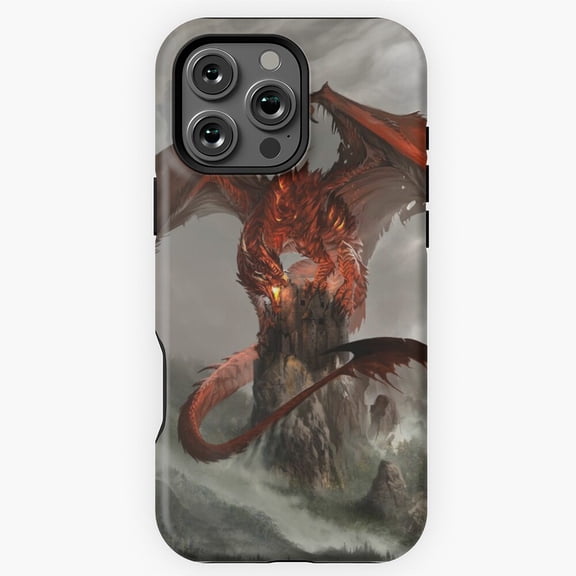 Red Dragon Fantasy Phone Case for iPhone 16 15 14 13 12 11 Pro Max M5907334