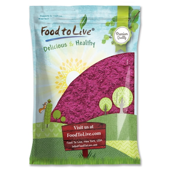 Freeze-Dried Dragon Fruit Powder, 9 PoundsVegan,Kosher, Good for Smoothies and Baking-Food to Live