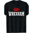 thumbnail image 1 of Red Dragon Wrexham City, Wales T-shirt Of County Of Wales, 1 of 5