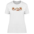 thumbnail image 1 of Red Dragons With Poppy Flowers T-Shirt Women -Image by Shutterstock, Female Large, 1 of 4