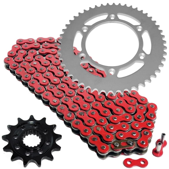 Red Drive Chain And Sprocket Kit for Honda CR250R 1995-2001 2003