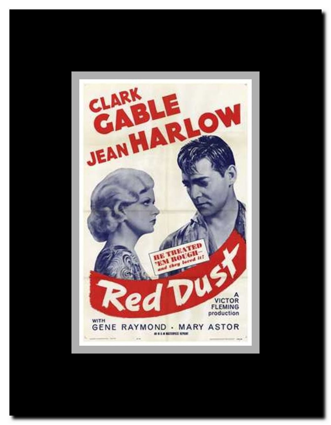 Red Dust Framed Movie Poster