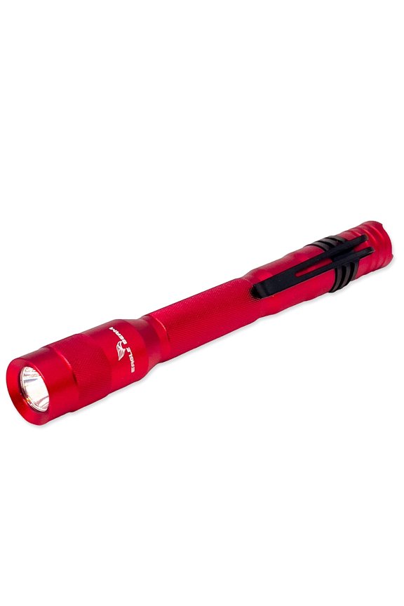 Red E-Pen 360 Lumens 9 Hour Continuous Run Time Single Mode IPX-6 Water Resistant Includes Two (AAA) Batteries