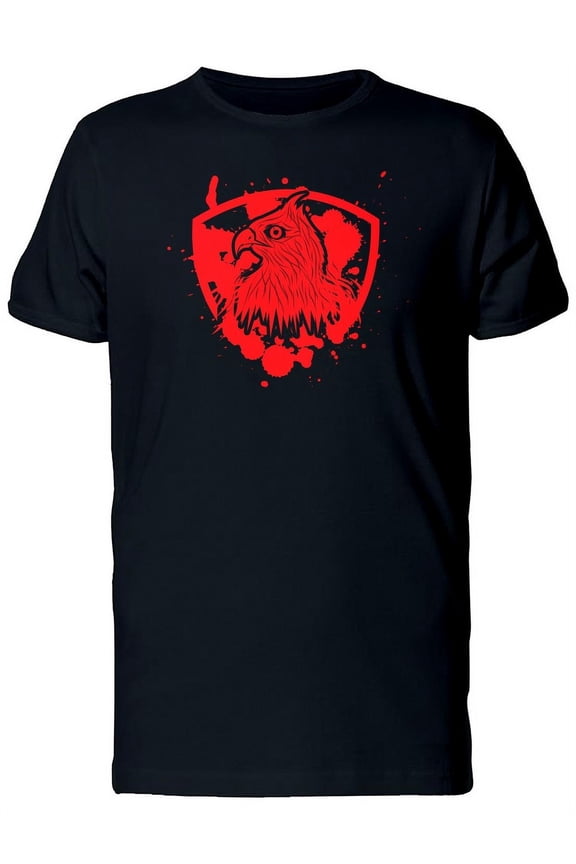 Red Eagle Logo T-Shirt Men -Image by Shutterstock, Male Medium