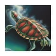 thumbnail image 1 of "Red-Eared Splendor Turtle" - Canvas, 1 of 25