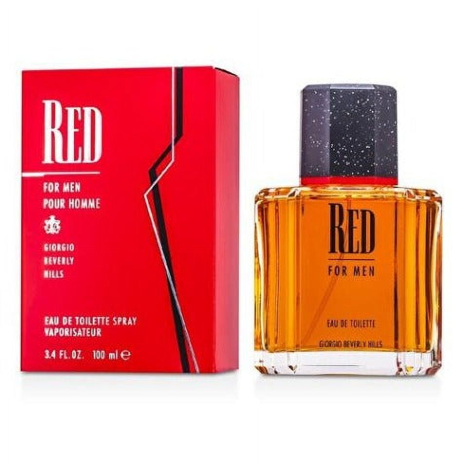 Red Eau De Toilette 3.4 Oz Beverly Hills Men's Cologne