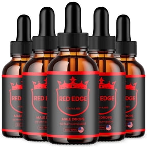 Red Edge Drops Maximum Strength Support Liquid Supplement RedEdge (150 Servings)