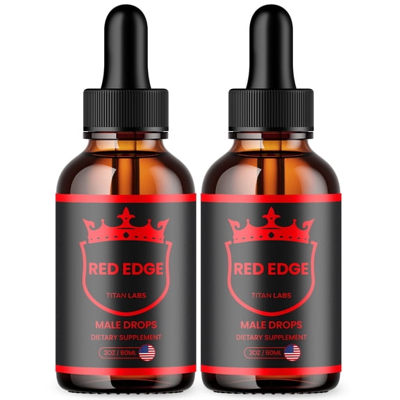 Red Edge Drops Maximum Strength Support Liquid Supplement RedEdge (60 Servings)