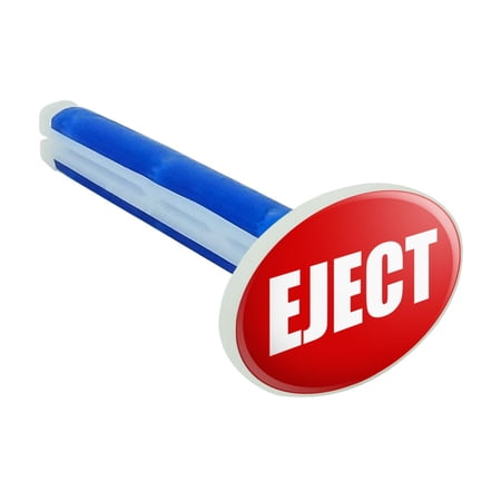 Red Eject Button Design Funny Car Air Freshener Vent Clip - New Car Scent