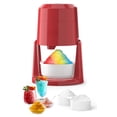 thumbnail image 1 of Red Electric Shaved Ice Maker For Home Frozen Treats, Slushies And Snow Cones, 1 of 9