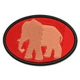 thumbnail image 1 of Red Elephant Republican Right Conservative GOP Applique Multi-Color Embroidered Iron-On Patch - 3 Inch Medium, 1 of 5