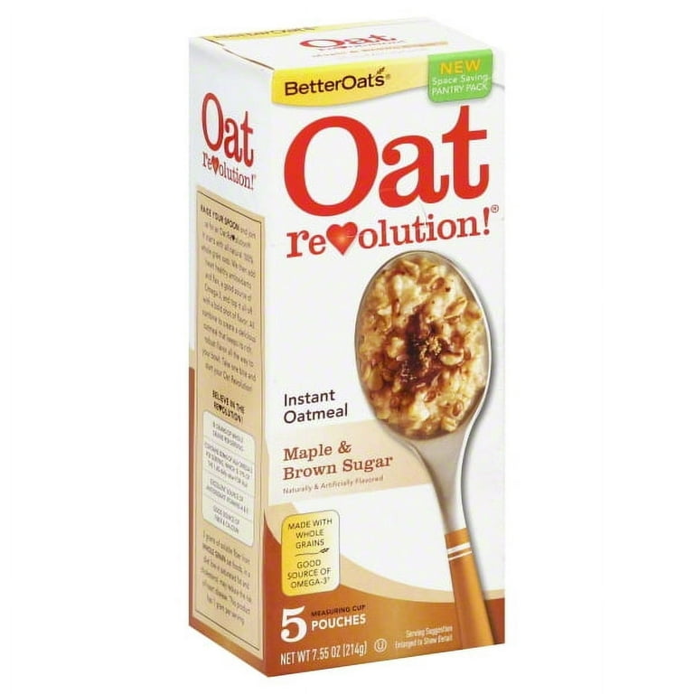 Better Oats Oatmeal 5 ea, Oatmeal & Hot Cereal