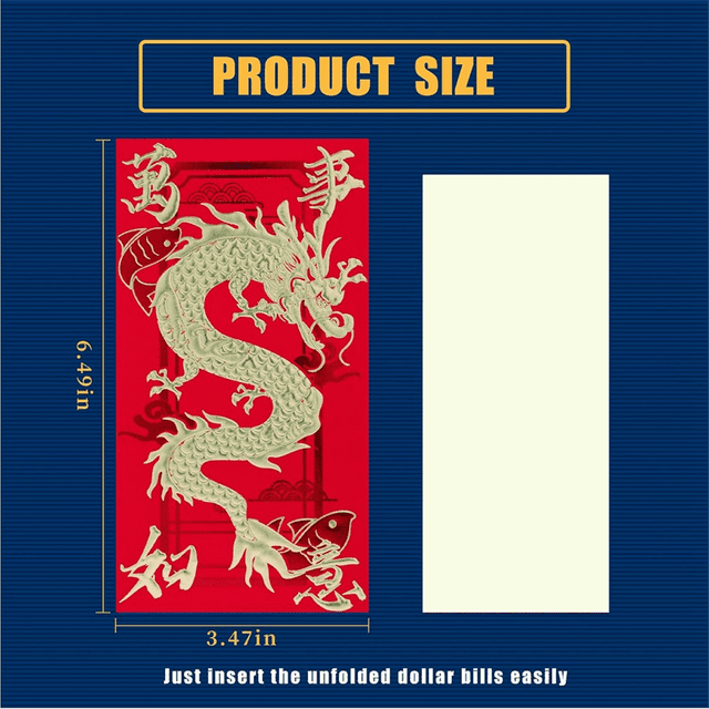 Red Envelopes Chinese New Year Dragon 2024, Lunar New Year of the