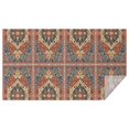 thumbnail image 1 of Red Ethnic Geometric Pattern Rectangle Tablecloth 60"x102",Waterproof Polyester Rectangle Table Cloth, Wipeable Spillproof Polyester Tablecloth for Dining, Camping, Indoor and Outdoor, 1 of 6