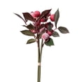 thumbnail image 1 of Red Eucalyptus Berries & Leaves with Branches, Hand-Tied Faux Plant Decor for Coffee Table, Farmhouse & Cozy Living Room Table Decor, Vase Filler Artificial Fruit Decor 3 Pack, 1 of 4