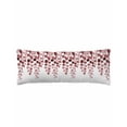 thumbnail image 1 of Red Eucalyptus Leaves Body Pillow Cover 20 x 54 Inch Decorative Pillow Cover Watercolor Floral Leaf Plants Lumbar Pillowcase Seasonal Rectangle Cushion Case for Couch Sofa Bed Living Room, 1 of 7