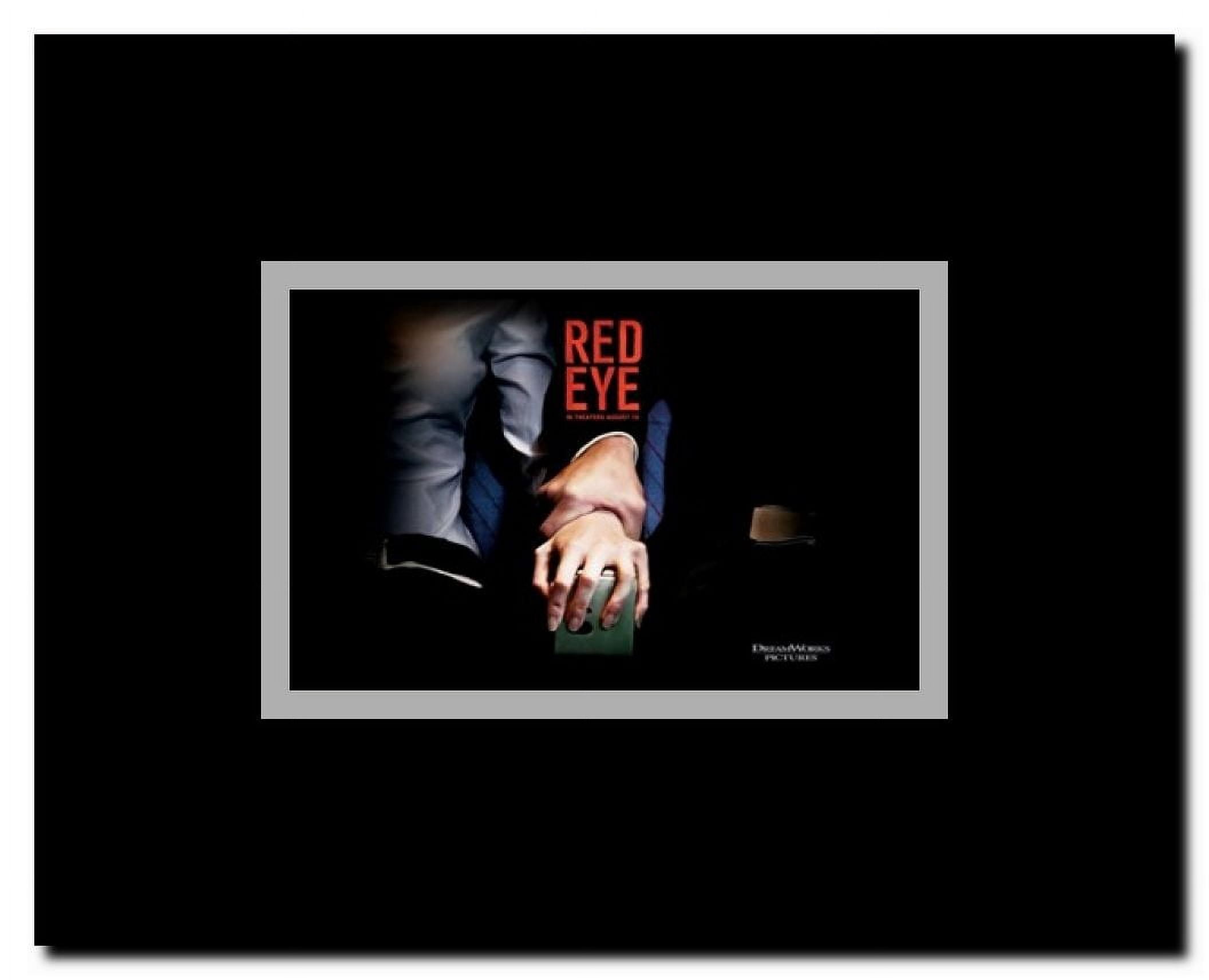 Red Eye Framed Movie Poster