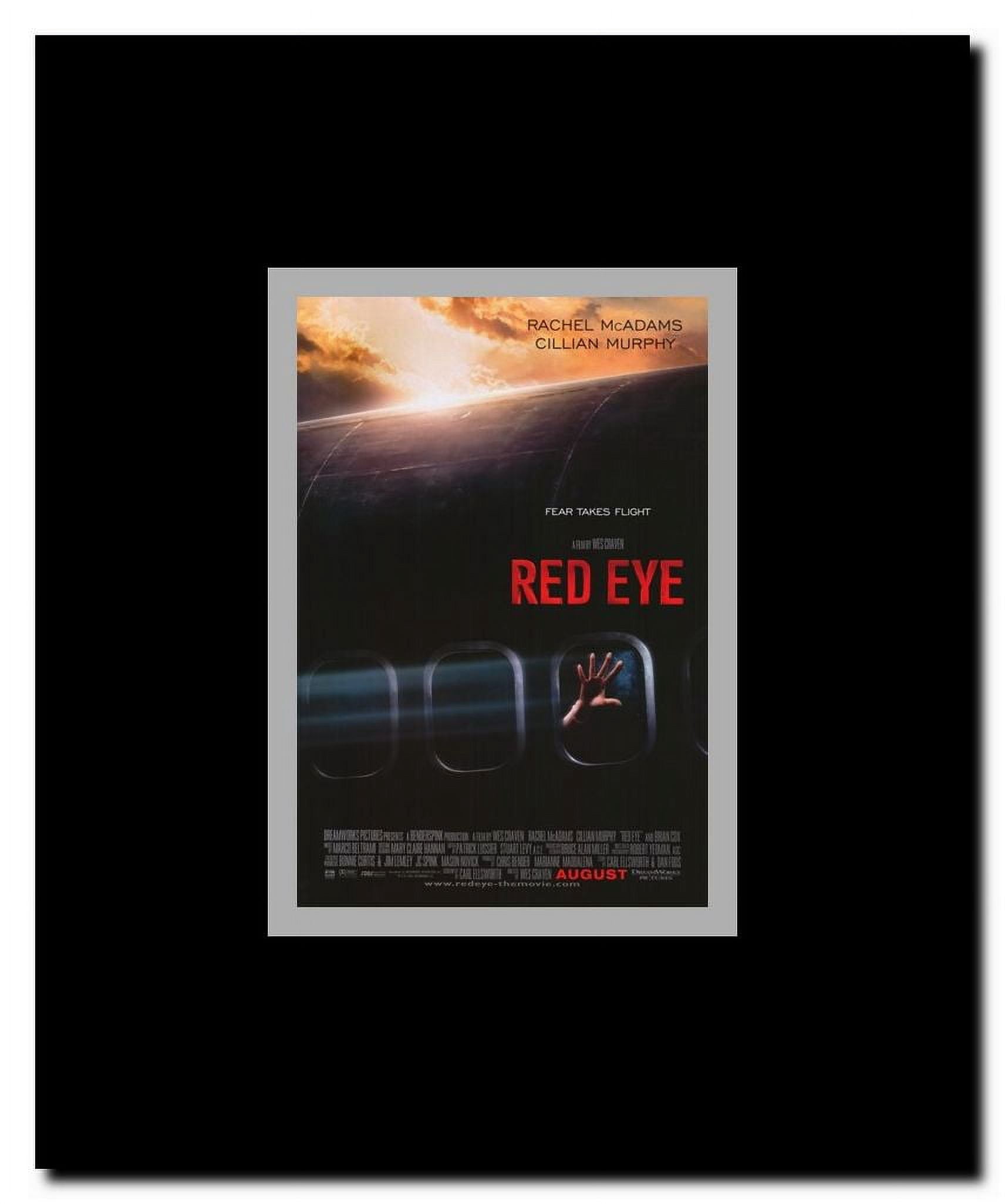 Red Eye Framed Movie Poster
