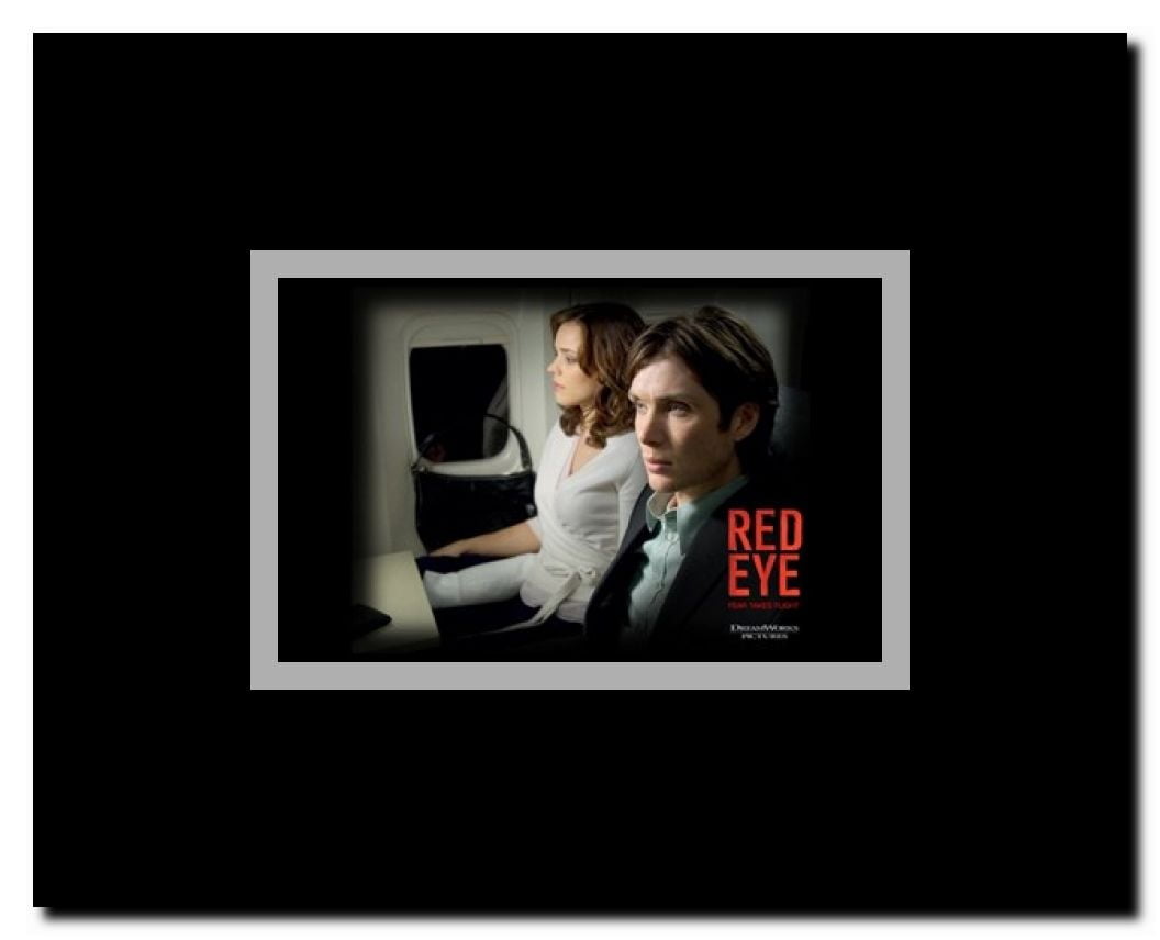 Red Eye Framed Movie Poster