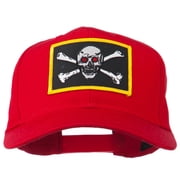 Red Eye Skull Choppers Patched Cap - Red OSFM