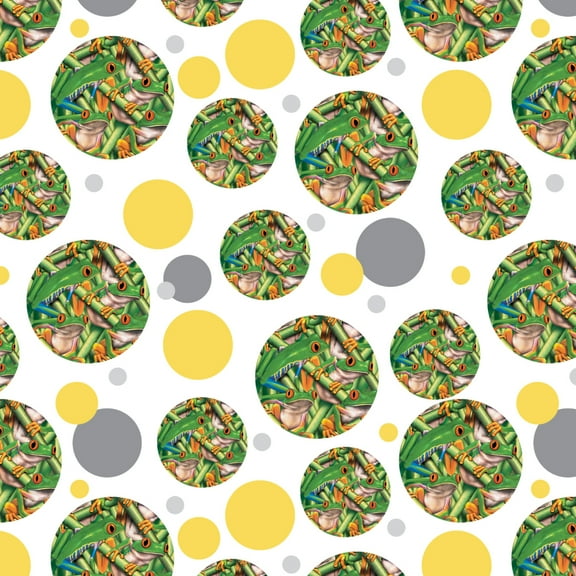 Red Eye Tropical Rainforest Frogs Premium Gift Wrap Wrapping Paper Roll