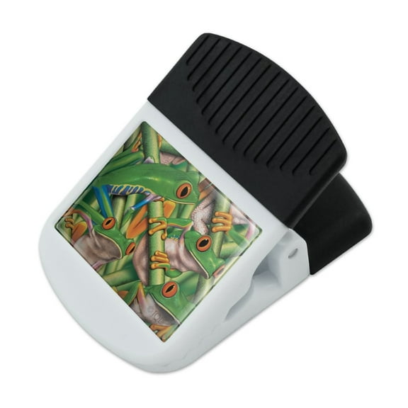 Red Eye Tropical Rainforest Frogs Refrigerator Fridge Magnet Magnetic Hanging Hook Note Snack Clip