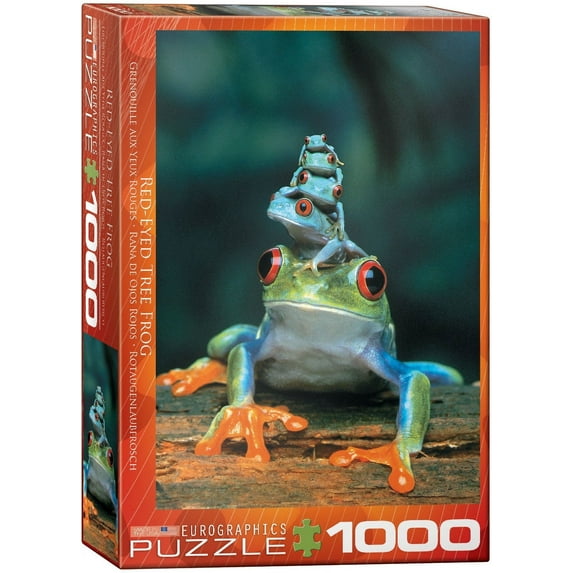 Red-Eyed Tree Frog 1000-Piece Puzzle