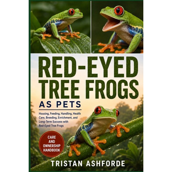 Red-Eyed Tree Frogs as Pets: The Complete Beginner-to-Expert Guide to Housing, Feeding, Handling, Health Care, Breeding,, (Paperback)