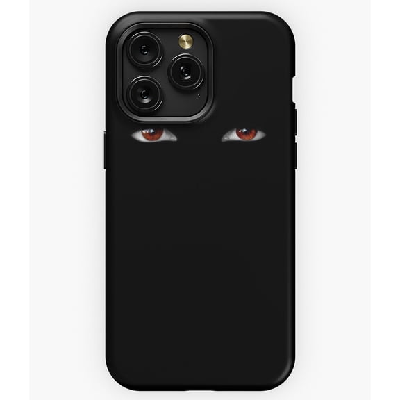 Red Eyes Creepy Demonic Gaze Horror Graphic A10014 Phone Case for iPhone 11 to 17 Pro Max