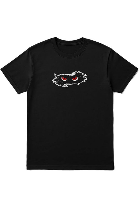 Red Eyes Shadow T-Shirt – Mysterious Graphic Tee for Men & Women