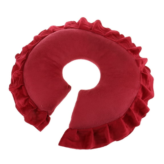 Red Face Down Relax Pillow Spa Massage Table Cradle Cushion Bolster Pad