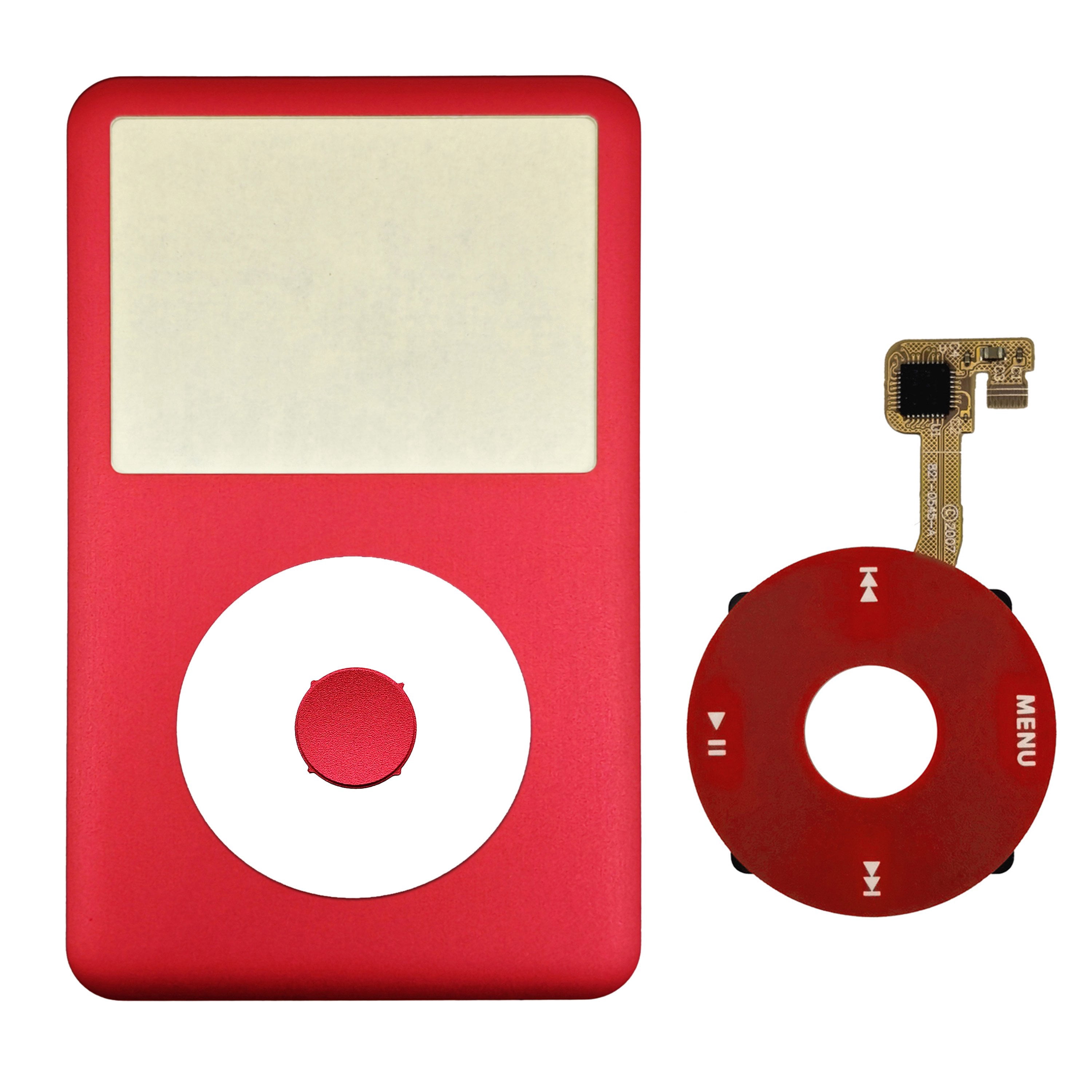 Red Face Plate Clickwheel Button For Apple iPod Classic 6th 7th Gen ...