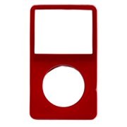 Red Face Plate For Apple iPod Classic 5th Gen 5.5 Front New Video 30GB 60 80