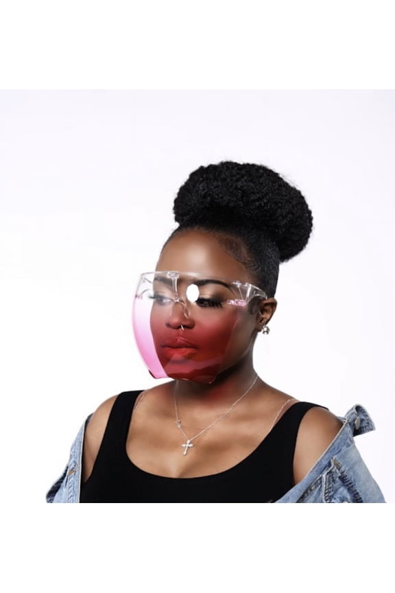 Red Face Shield Glasses