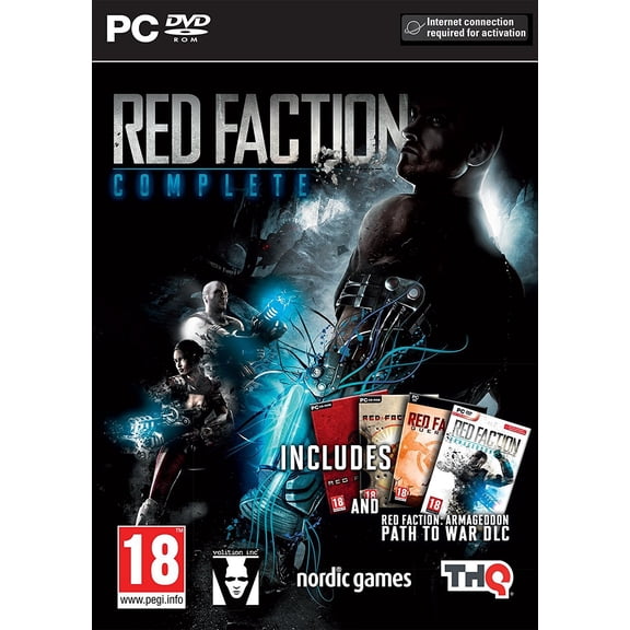 Red Faction COMPLETE 5 PC Game Collection Red Faction, Red Faction 2, Guerrilla, Armageddon & Armageddon Path to War DLC