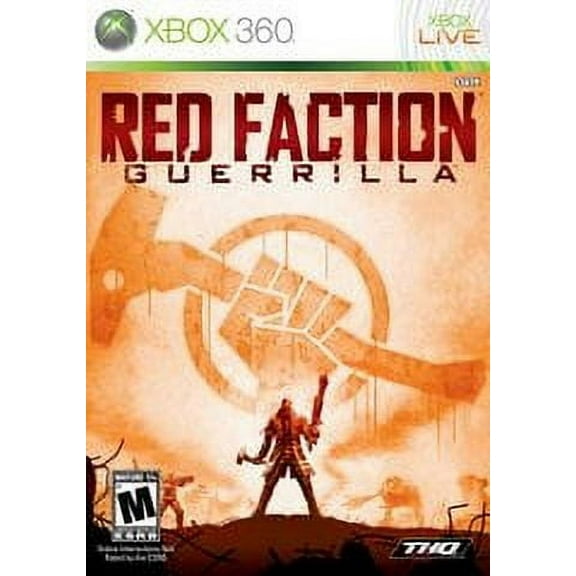 Pre-Owned Red Faction Guerrilla, Xbox 360, Action & Adventure, Third-Person Shooter, Parental Controls, Video Game