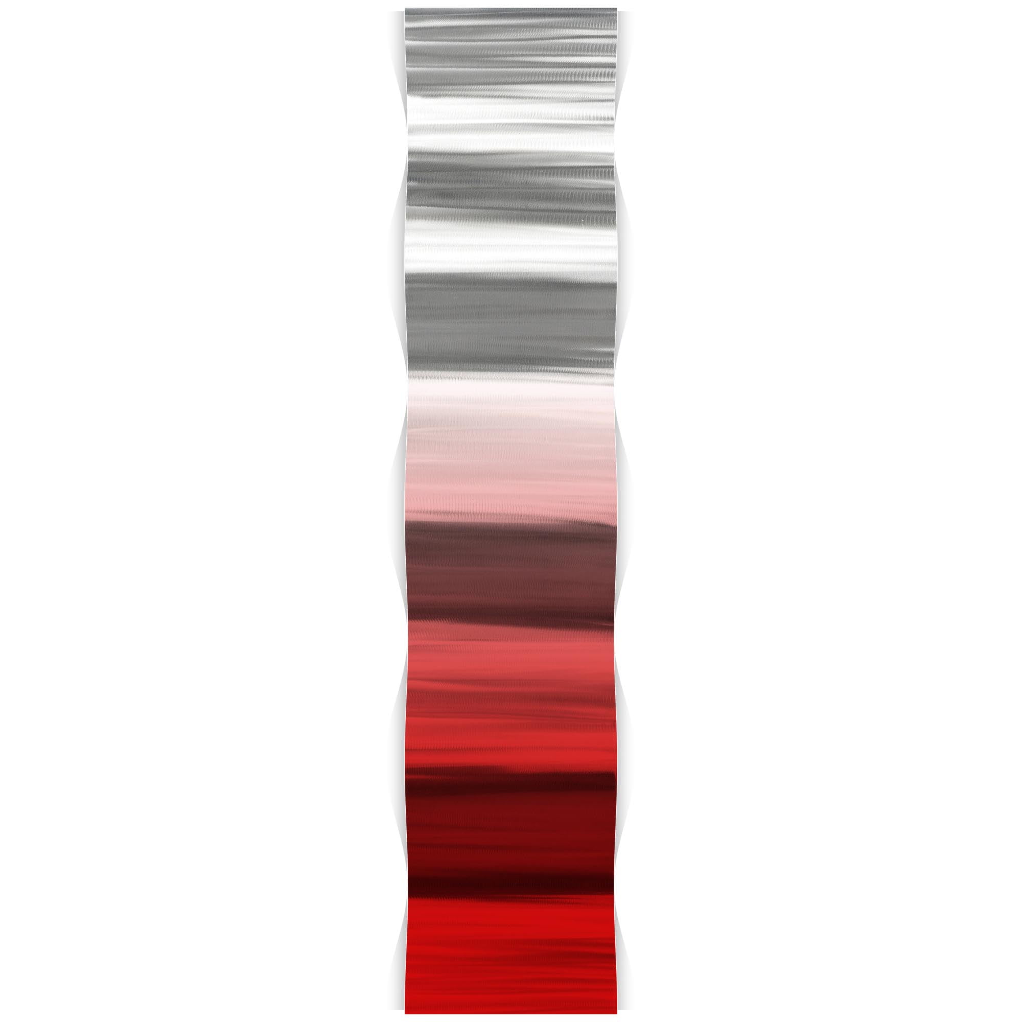 Red Fade Lines Wave - Walmart.com