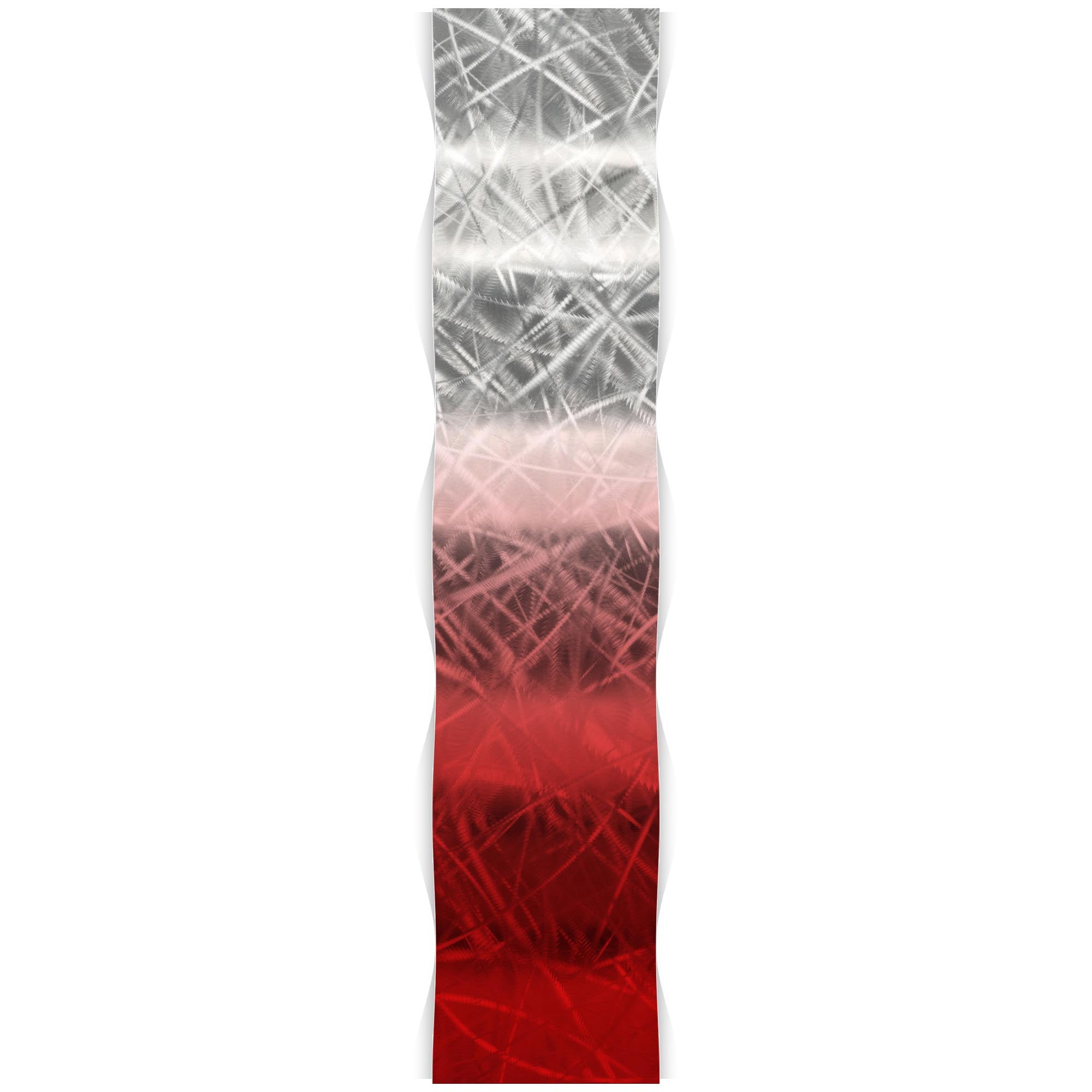 Red Fade Thatched Wave