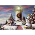thumbnail image 1 of Red Farm Studios Red Path and Lighthouse Box of 18 Christmas Cards, 1 of 2