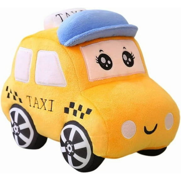 Red Farm Tractor Kids Stuffed Plush Vehicle Toy