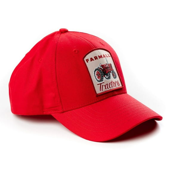 Red Farmall Tractors Side Embroidery Hat FM98