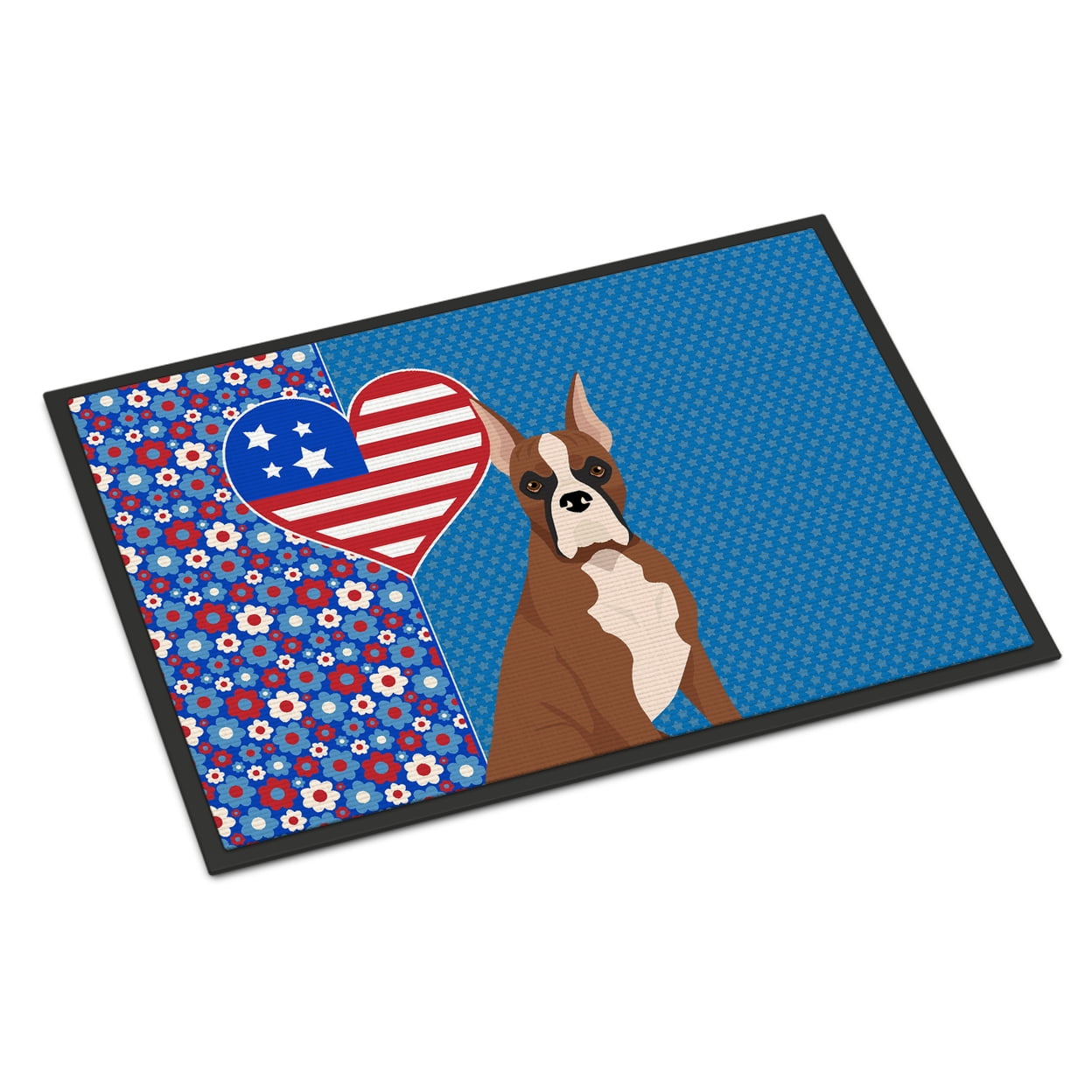 Red Fawn Boxer Indoor or Outdoor Mat 24x36 36 in x 24 in