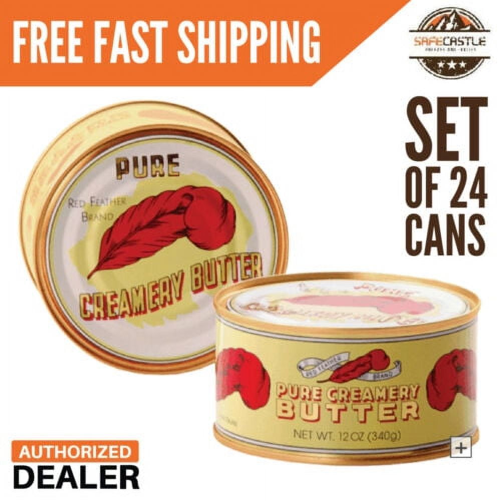 https://i5.walmartimages.com/seo/Red-Feather-Creamy-Canned-Butter-A-Real-Pure-Butter-From-New-Zealand-100-Pure-Earthquake-Kit-24-Cans-Full-Case_91692d79-a79b-48cc-99a2-ac7aaecf6921.021ce3b5b90b1dcf1ca99855a983bc30.jpeg