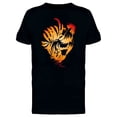 thumbnail image 1 of Red Fire Rooster Gradient Tee Men's -Image by Shutterstock, 1 of 2