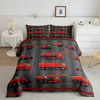Firefighter comforter set top