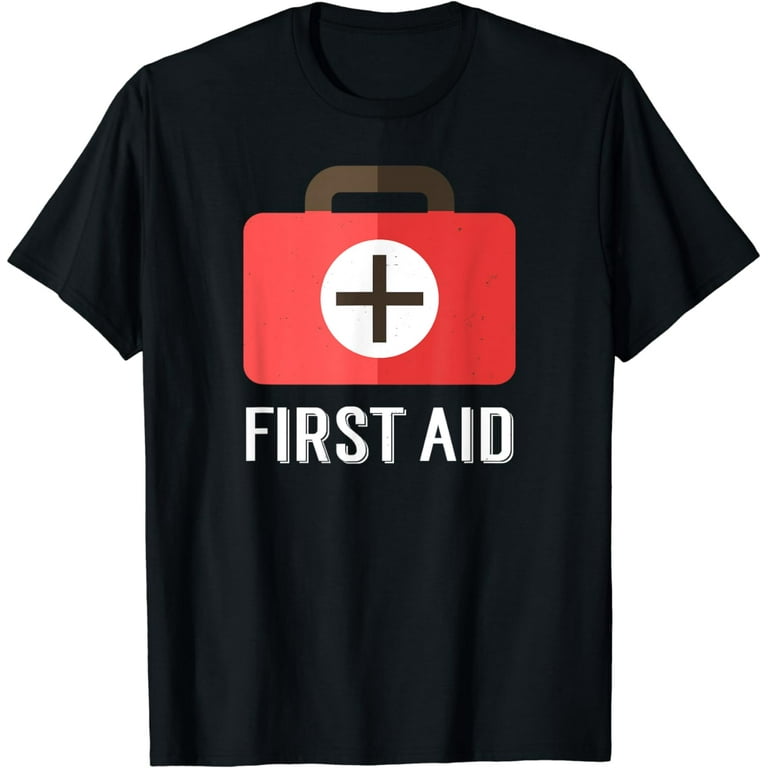 First Aid Tshirt | Red Cross Emergency Lifeguard Staff First Aid Tshirt | Red Cross Emergency Lifeguard Staff