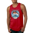 thumbnail image 1 of Red Fish Sciaenops Ocellatus Mens Graphic Tank Top, Red, Large, 1 of 3