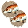 thumbnail image 1 of Red Fish Set of 2 Cup Holder Car Coaster, 1 of 1