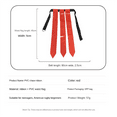 Red Flag Football Belt Youth Touchdown Game Capture the Flag Streamer